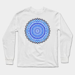 All-Seeing Evil Eye Mandala Long Sleeve T-Shirt